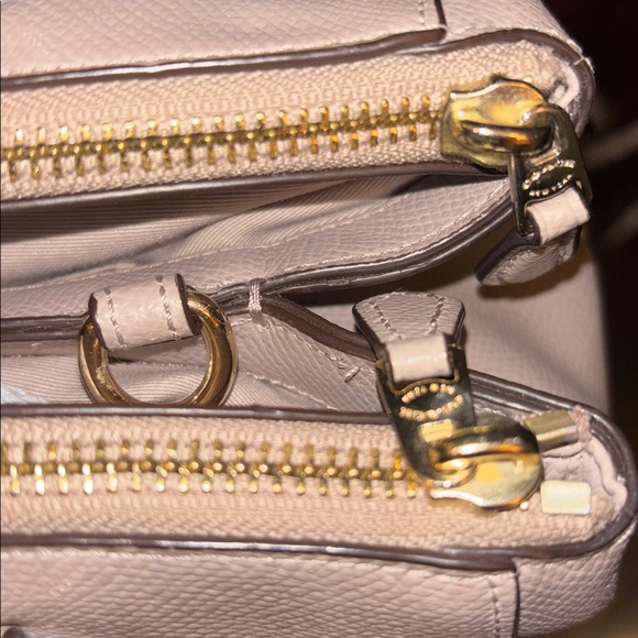 Coach Christie Carryall F36606 Leather Shoulder Bag with Gold Accents - Picture 8 of 13